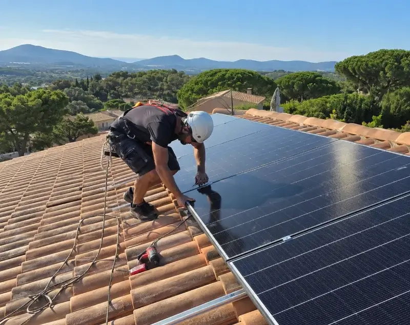 Installateur panneaux solaires Villematier — pose photovoltaïque sur toiture
