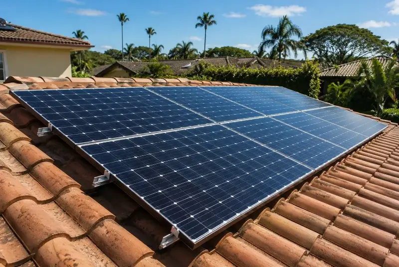 Installation de panneaux solaires à Villematier